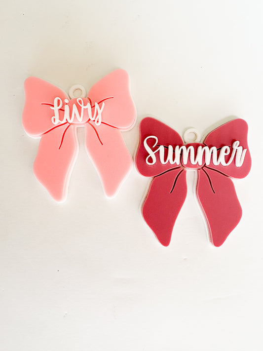 Bow Keychain
